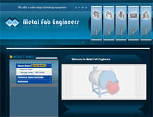 Tablet Screenshot of metalfabengg.com